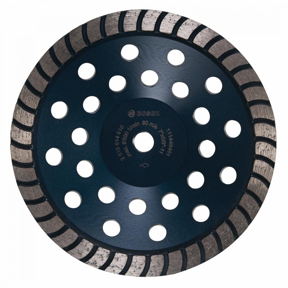 7 In. Turbo Row Diamond Cup Wheel