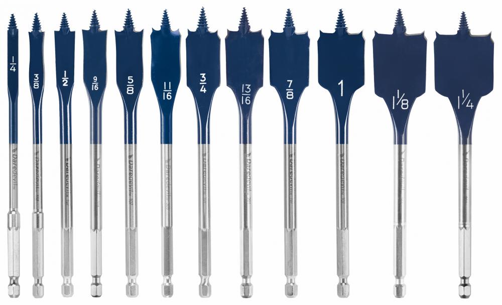 12 pc. Daredevil Spade Bit Set