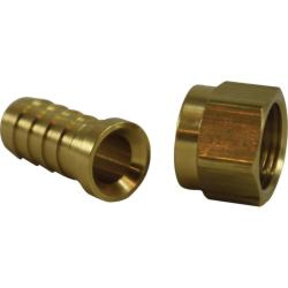 ADAPTER SWVL 1/2IN HOSE BARBED 5/8IN BRS