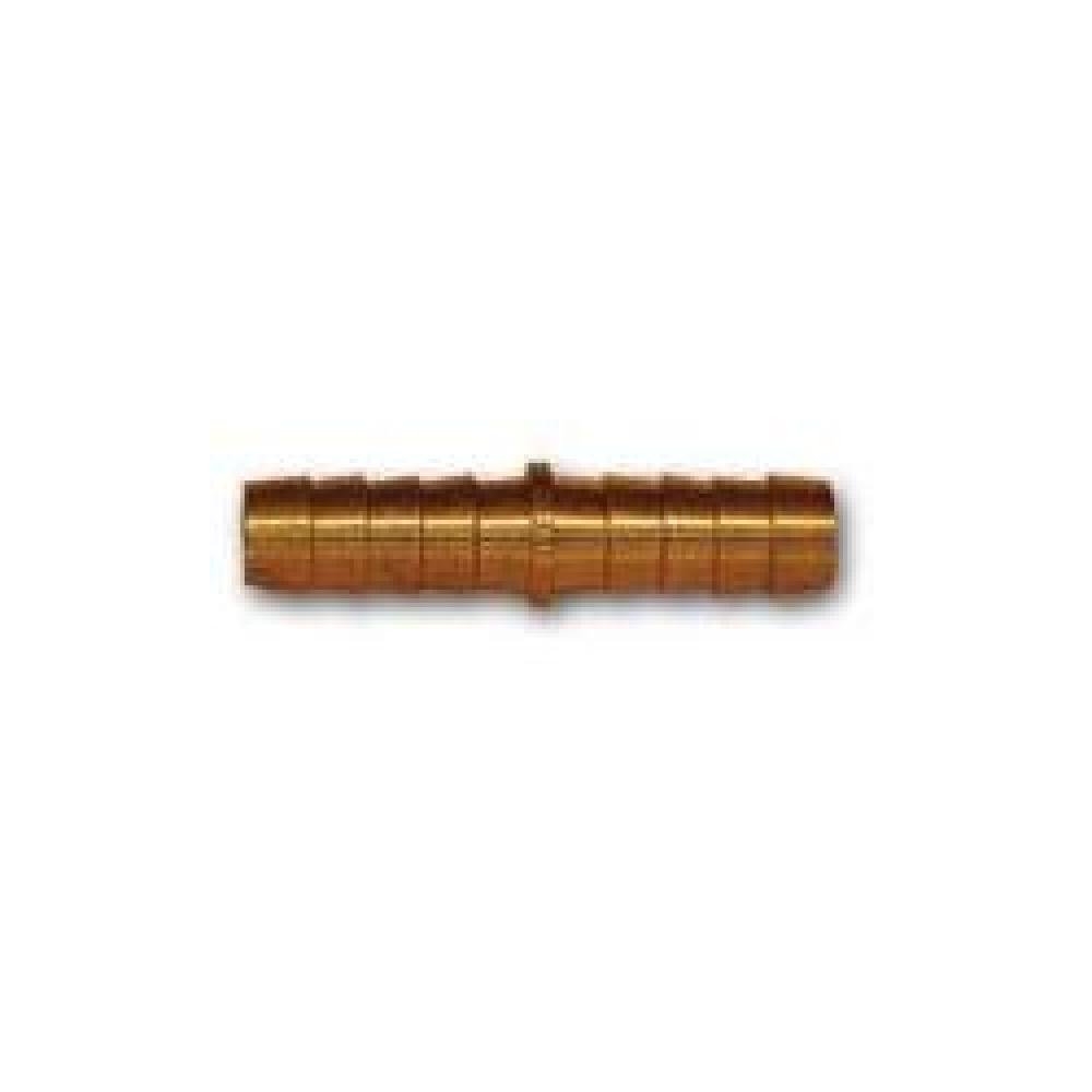 SPLICER 1/4IN HOSE BARBED 1/4IN BRS