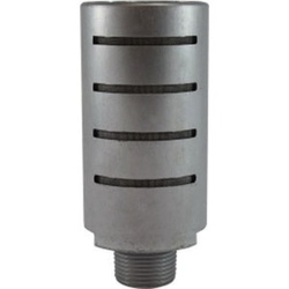 MUFFLER FLOW HIGH PAIT SLIT 1IN MPT AL