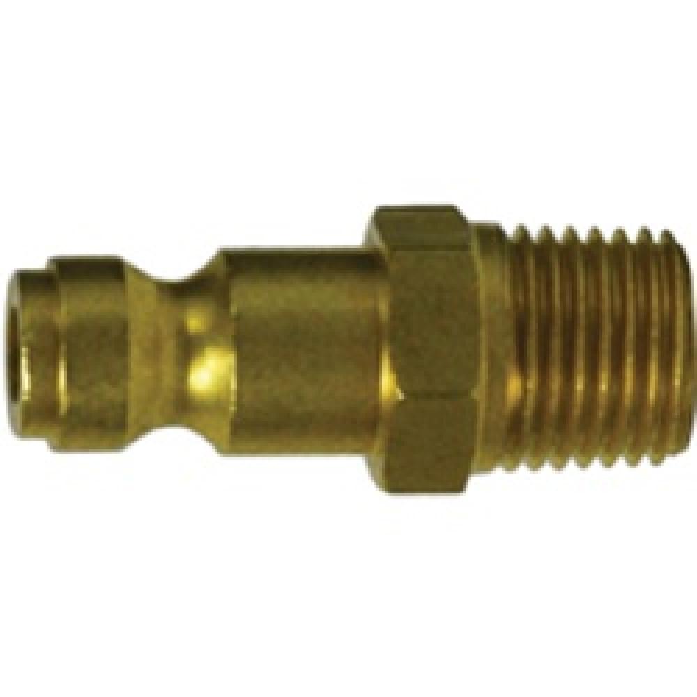 PLUG INTERCHANGE AUTOM 1/4IN MIP BRS