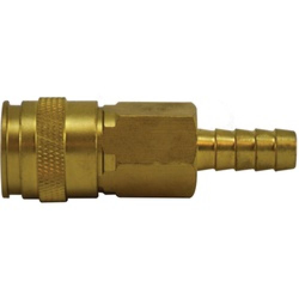 COUPLER UNIV 1/4IN 3/8IN BARBED BRS