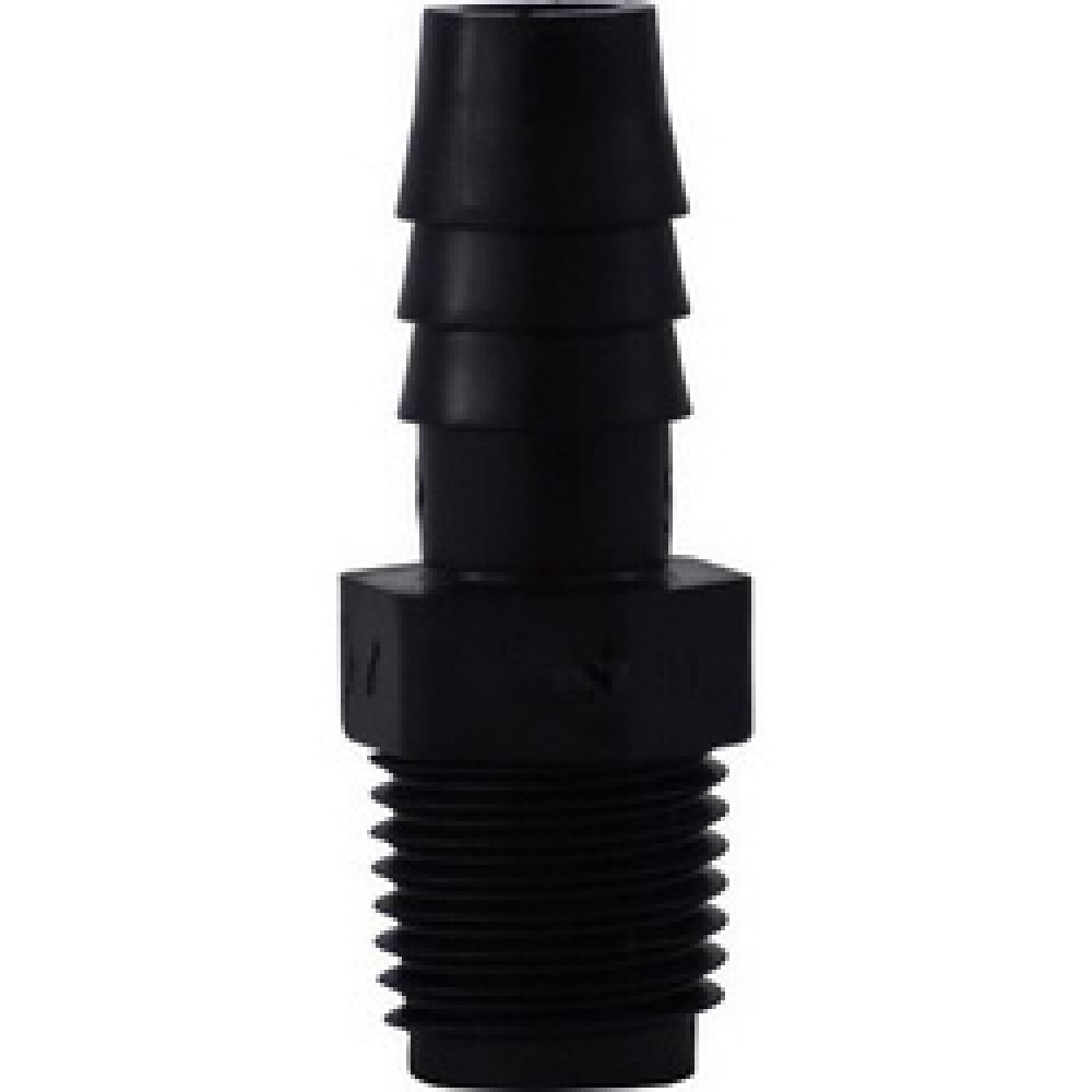 ADAPTER 3/16IN HOSE BARBED 1/4IN MIP BK