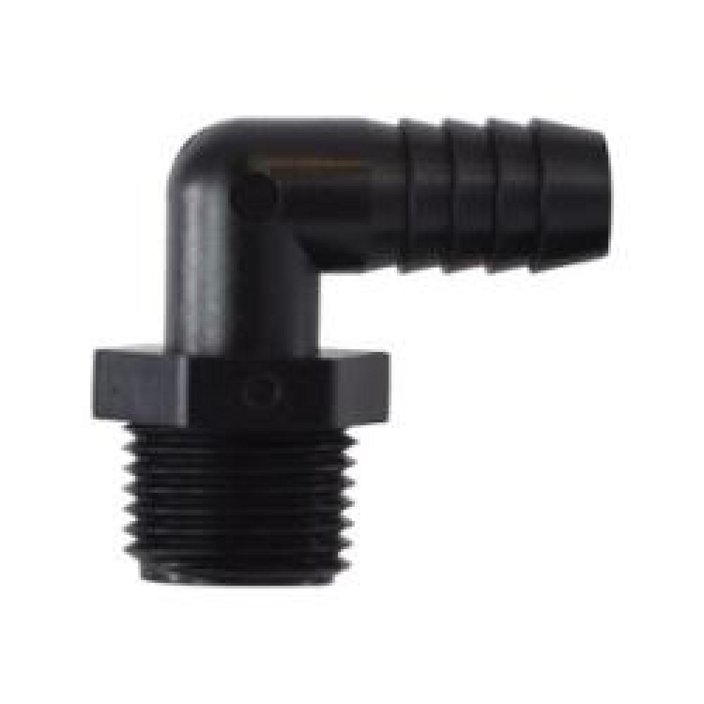 ELBOW 90 DEG 1/4IN HOSE BARBED 3/4IN MIP