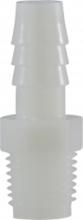 Buchanan 33026W - 3/8 X 3/4 HB X MIP WHT NYLN ADPT