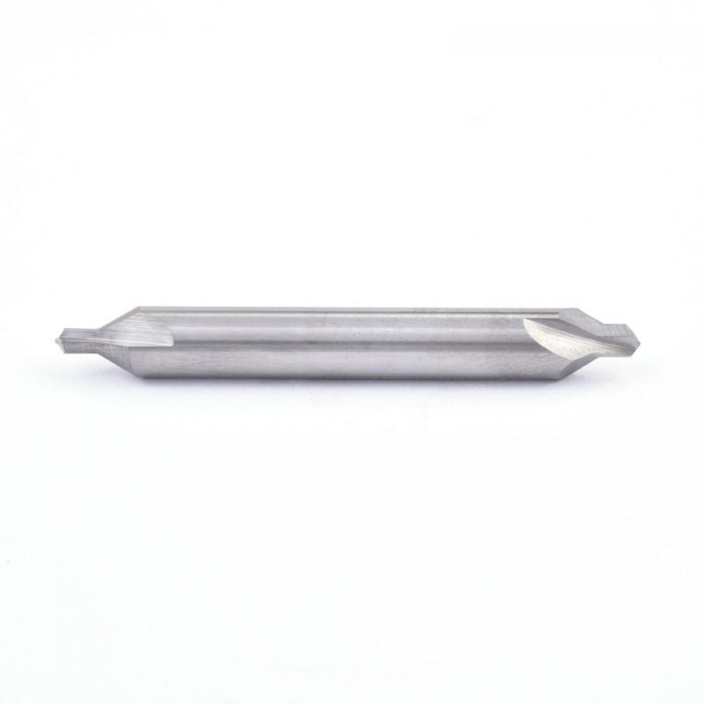 0 (1/32 X 1/8) 60 DEG CARBIDE CENTER DRILL (COMBINED DRILL & COUNTERSINK)