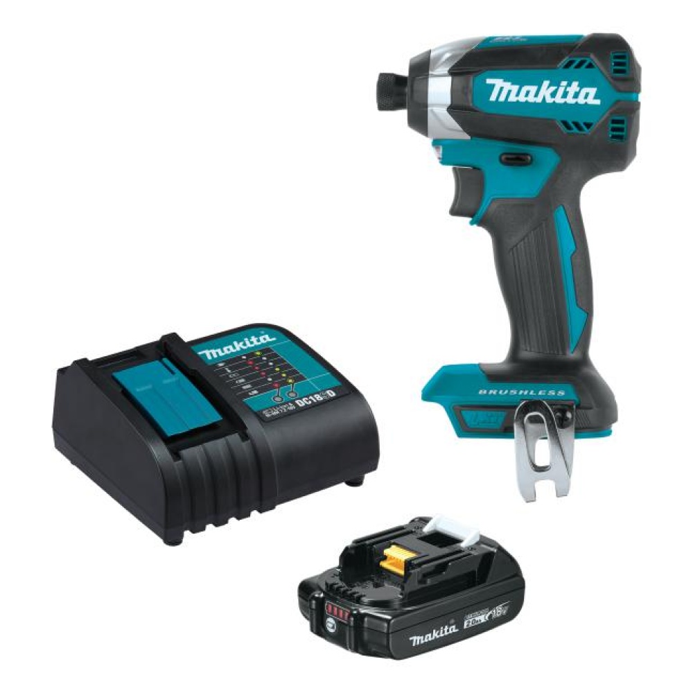 18V LXT Brushless 1/4&#34; Impact Driver, 2.0Ah x1Kit