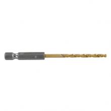 Makita D-23880 - 1/4" Hex HSS-TiN (Titanium-Nitride) Twist Drill Bits