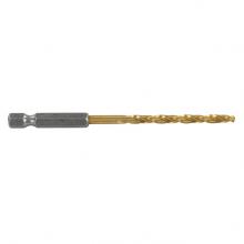Makita D-23905 - 1/4" Hex HSS-TiN (Titanium-Nitride) Twist Drill Bits