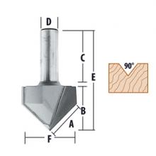 Makita 733009-2A - V-Grooving Router Bits