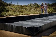 Spilkleen SCLB1010 - ECONOMY L-BRACKET CONTAINMENT BERM 10'X10'X1'