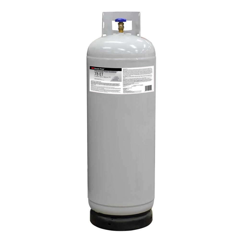 3M™ Polystyrene Insulation Spray Adhesive, 78 ET, clear, 29.3 lbs (13.29 kg), cylinder
