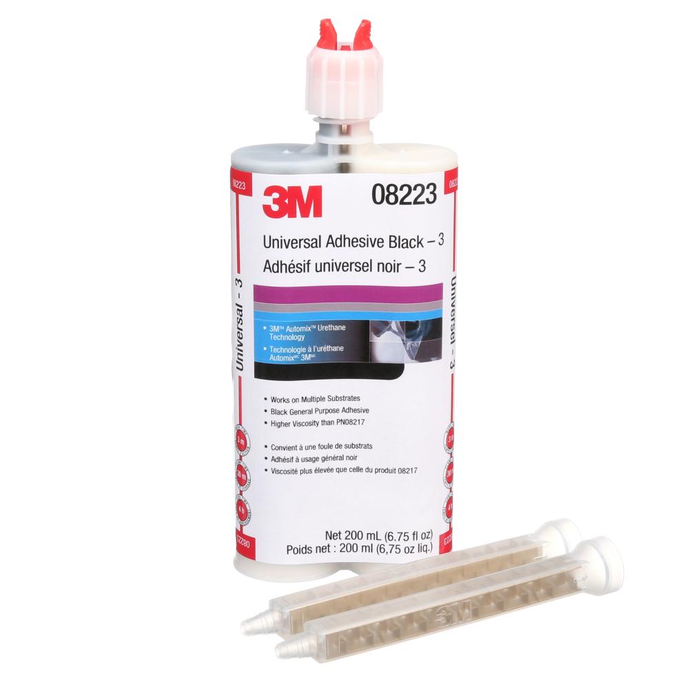 3M™ Universal Adhesive, 08223, black, 6.8 fl. oz. (200 ml)