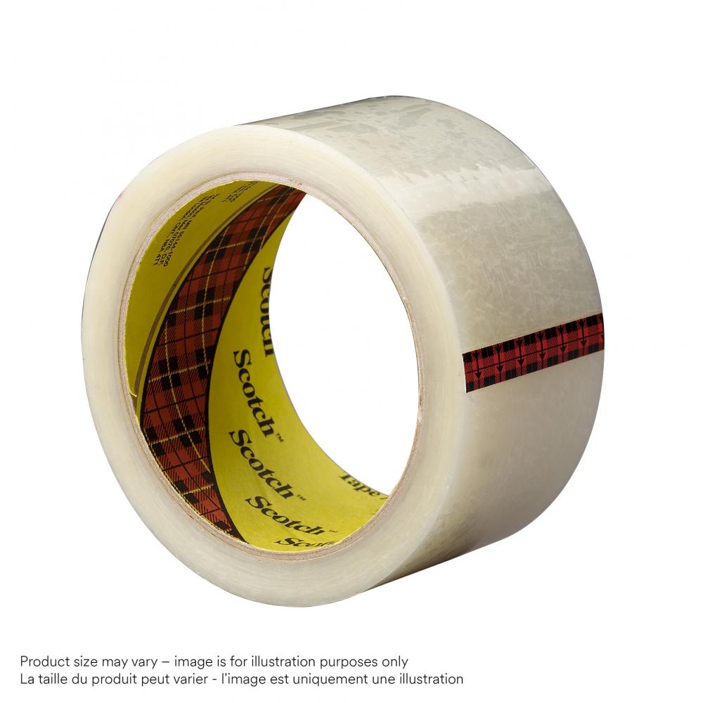 Scotch® Light Duty packaging Tape 605 Clear Cold Temperature, 3/4 in x 72 yd, 48/Case