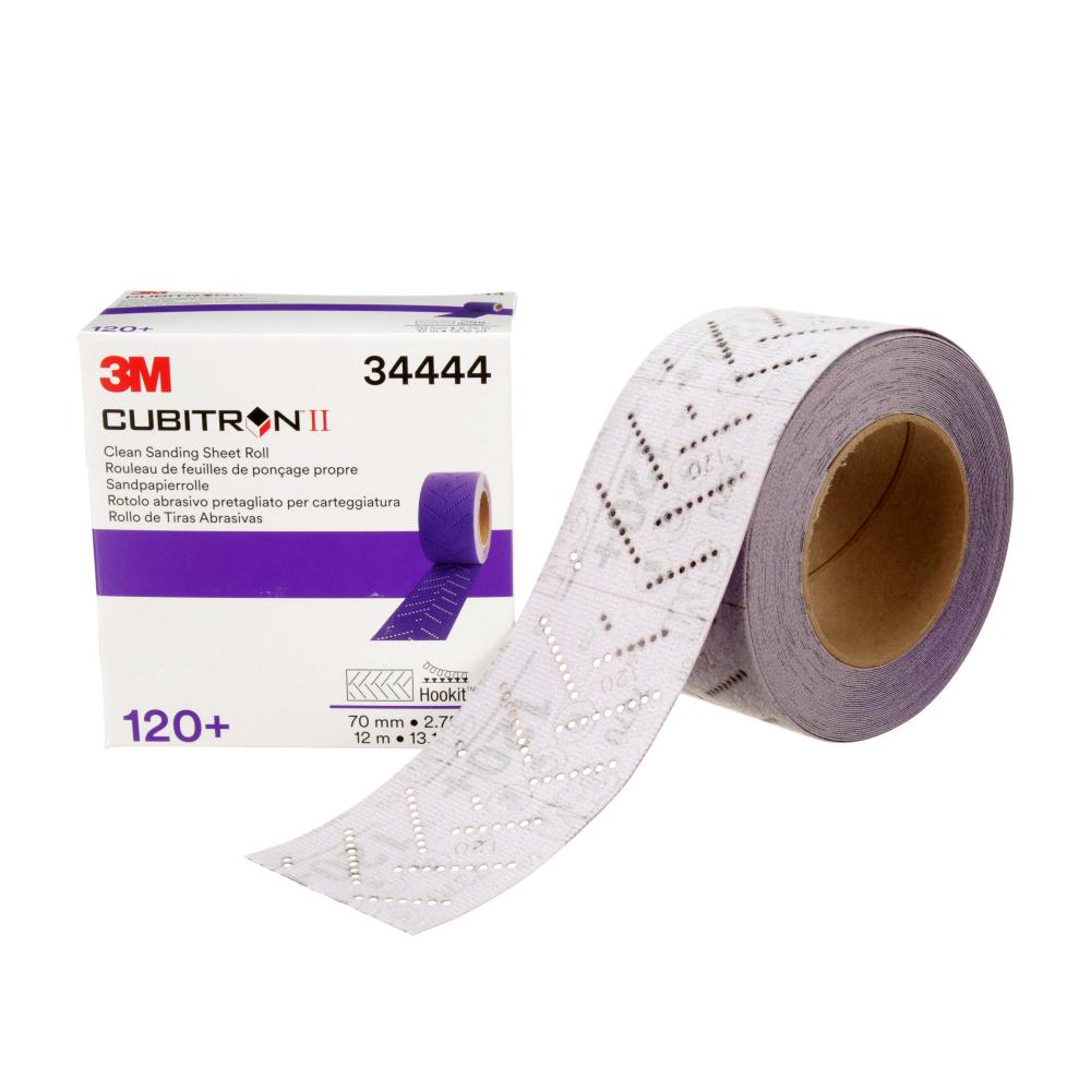 3M™ Cubitron™ II Hookit™ Clean Sanding Sheet Rolls 737U