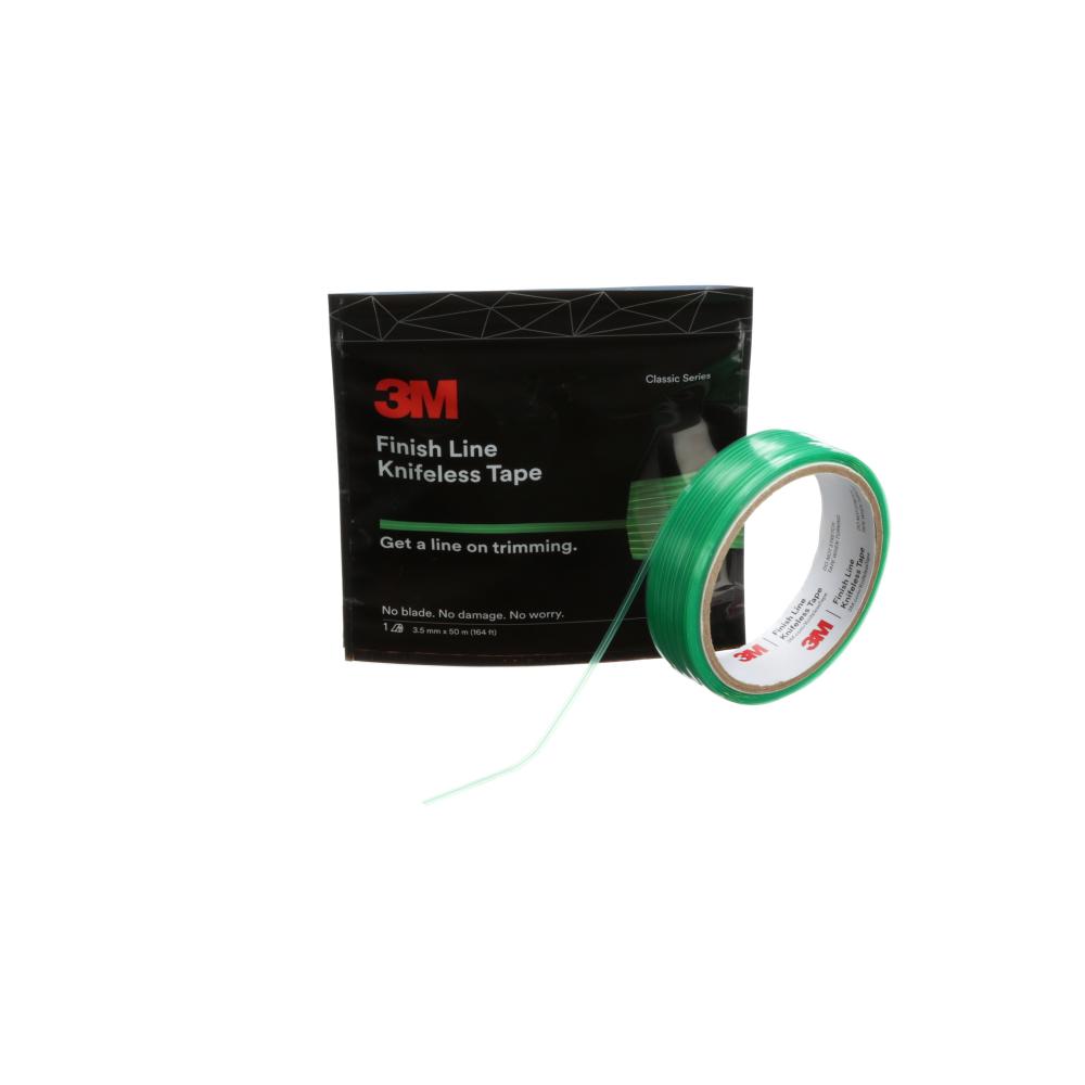 3M™ Finish Line Knifeless Tape, KTS-FL1, green, 3.5 mm x 50 m