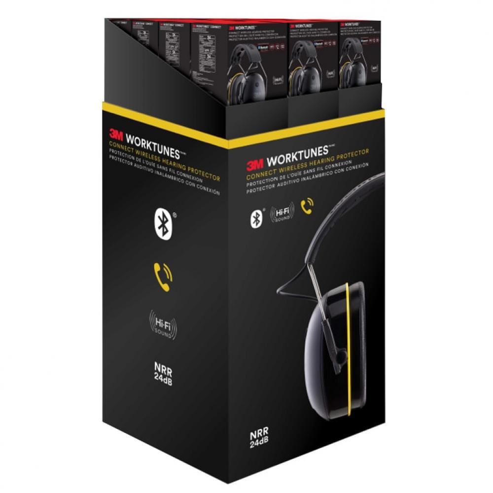 3M™ 4220 Safety Display, 90543-4DC Connect Hearing Protector 4/CV (quanitity - 12)