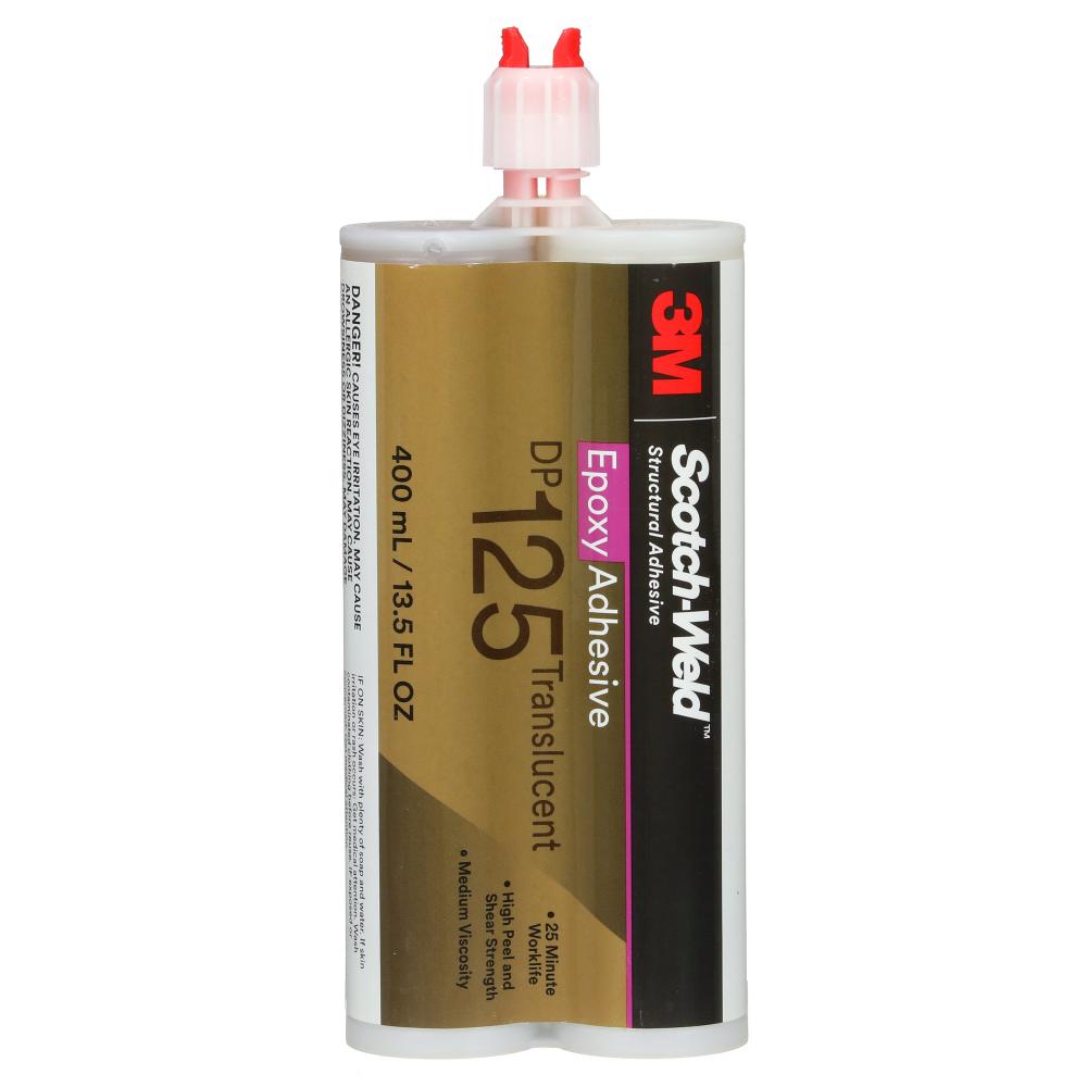 3M™ Scotch-Weld™ Epoxy Adhesive, DP125, clear, 13.52 fl. oz. (400 ml)