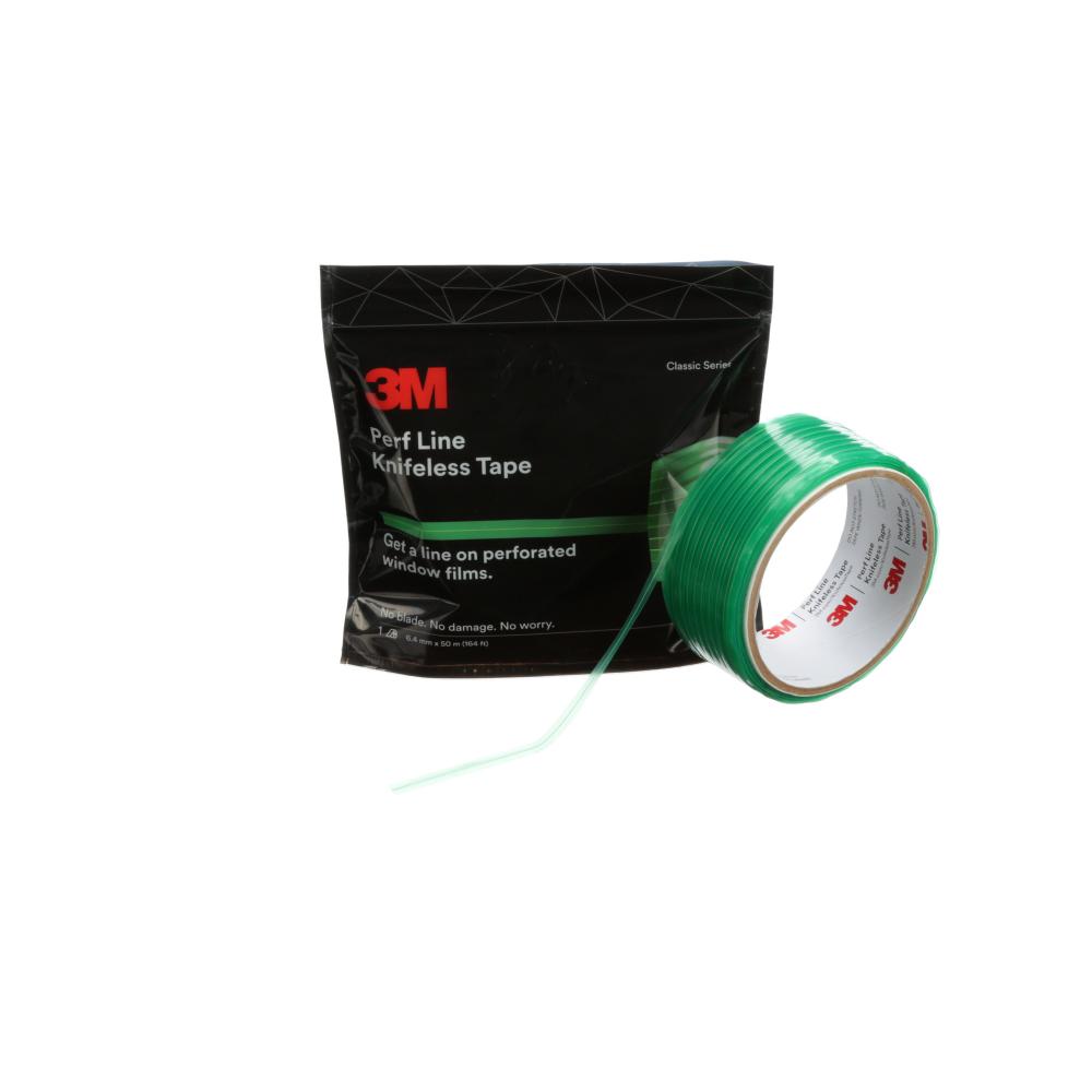 3M™ Perf Line Knifeless Tape, KTS-PERF1, green, 6.4 mm x 50 m