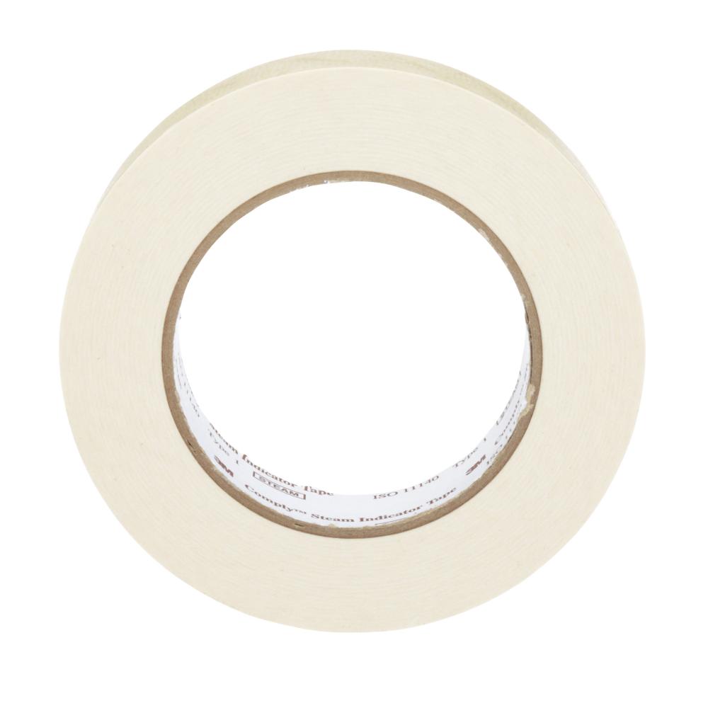 3M™ Comply™ Lead Free Steam Indicator Tape, 1322, 1 in x 60 yd (24 mm x 55 m)