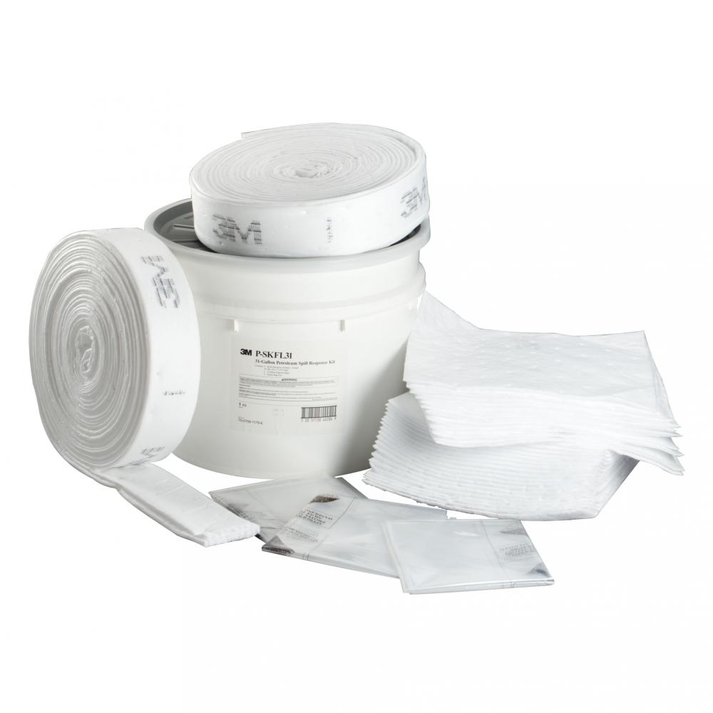 3M™ Petroleum Sorbent Spill Kit, P-SKFL31, 117.3 L (31 gal)