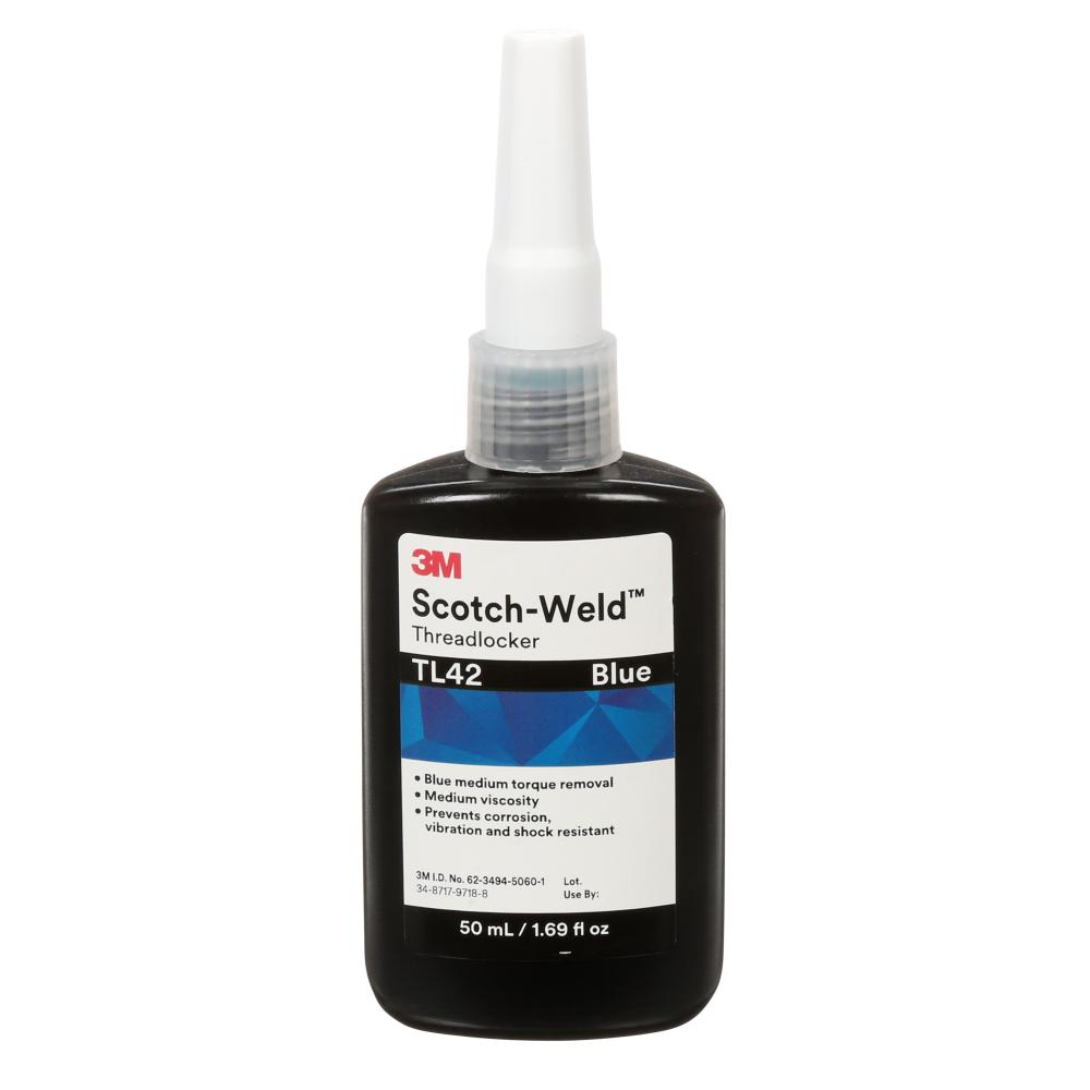 3M™ Scotch-Weld™ Threadlocker, TL42, blue, 1.69 fl. oz. (50 ml)