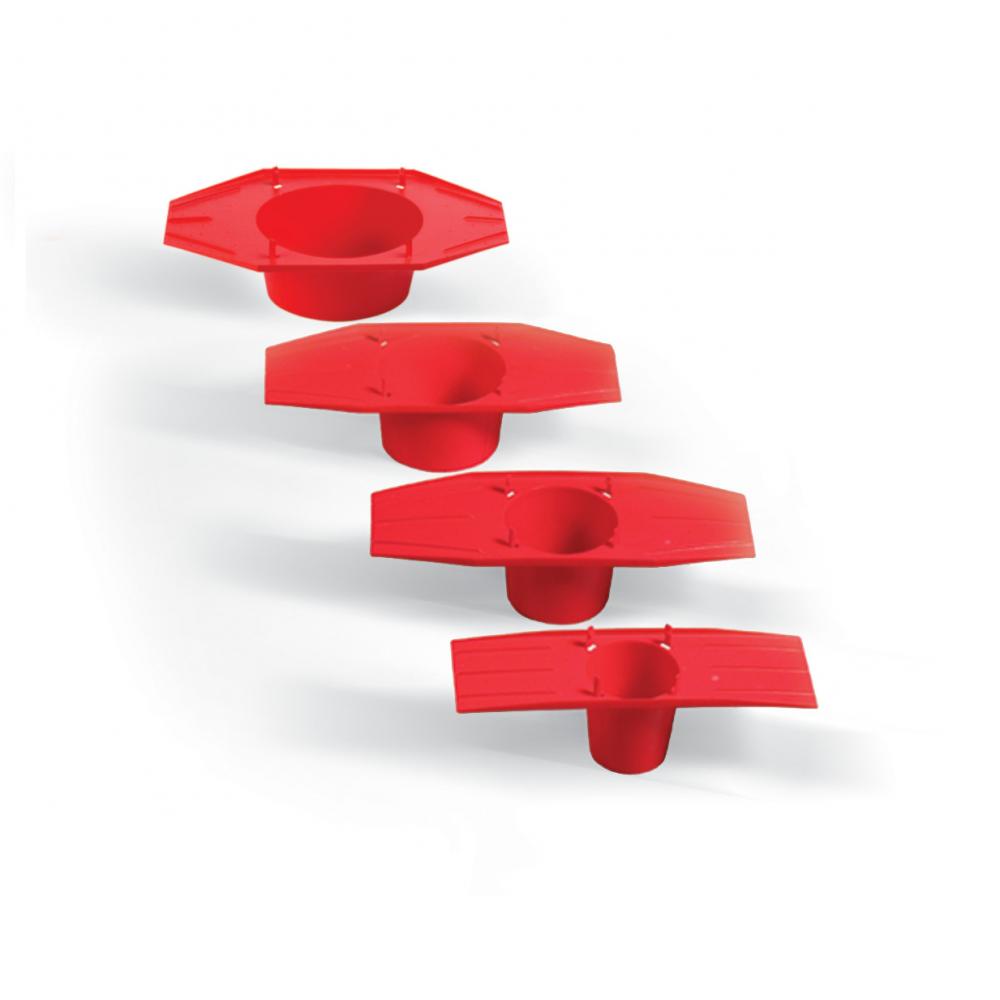 3M™ Fire Barrier Cast-in Device Metal Deck Adaptor, 6MDA, 6 in (15.24 cm)