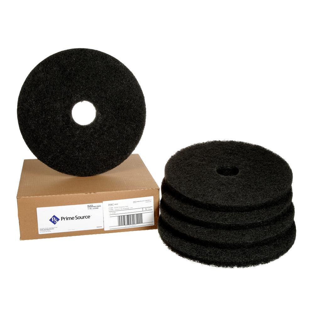 Prime Source Black Stripping Pad 7200PS, 17 in (431.8 mm), Private Label