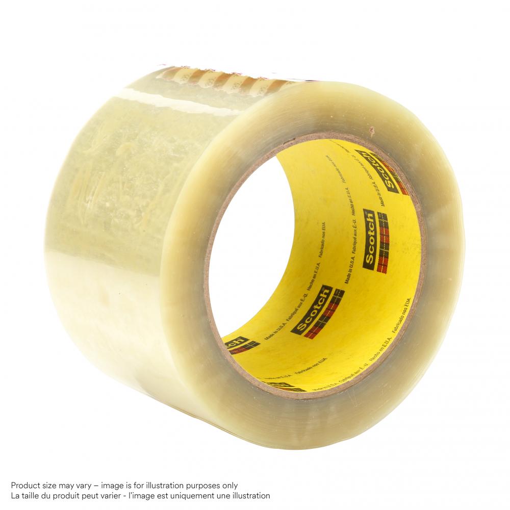 Scotch® Box Sealing Tape 355, Clear, 36 mm x 50 m, 48/Case