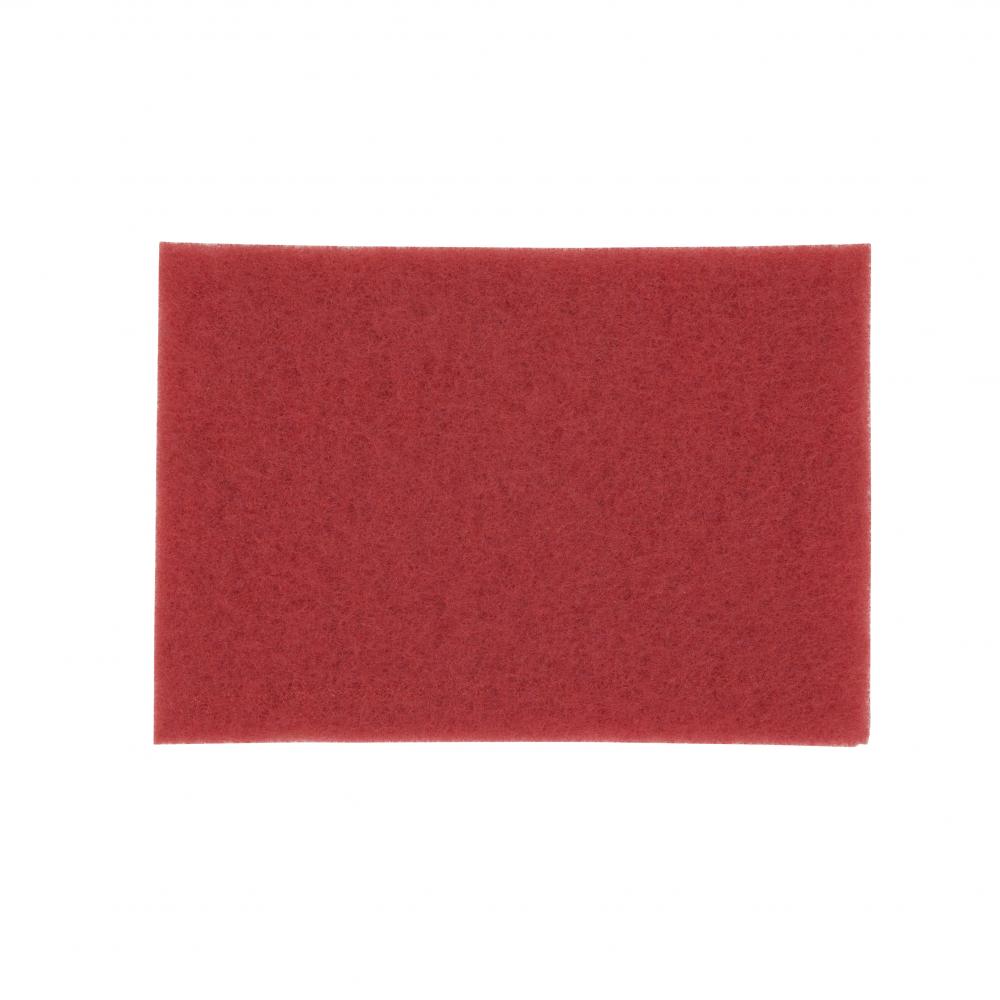 3M™ Red Buffer Pad, 5100, 305 mm x 457 mm (12 in x 18 in)