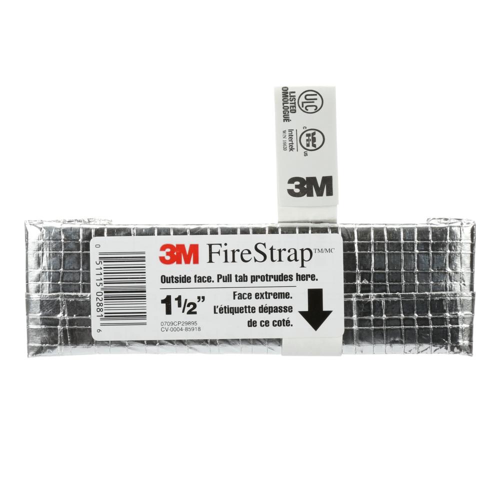 3M™ FireStrap™ Plastic Pipe Firestop, FIRESTRAP-1.5, 1.5 in (3.8 cm)