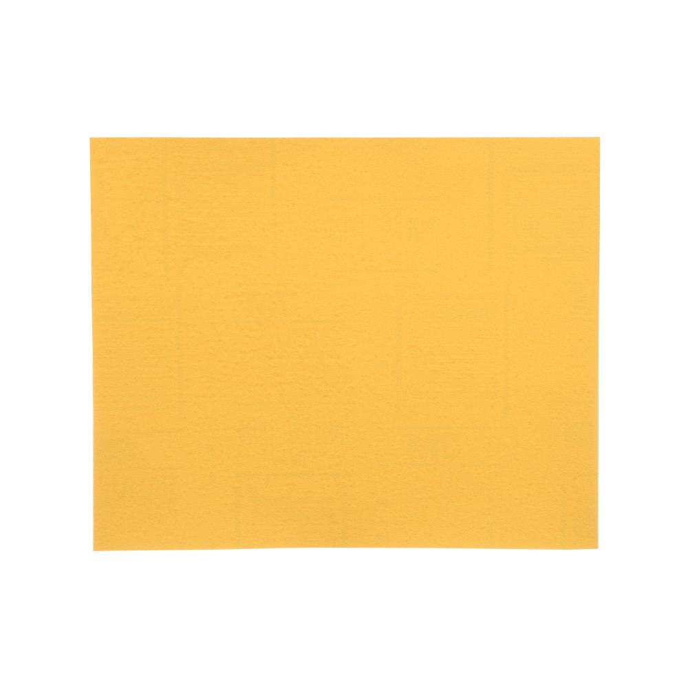 3M™ Gold Abrasive Sheet 02537, P600 grade, 9 in x 11 in, 50 sheets/Pack, 5 packs/Case