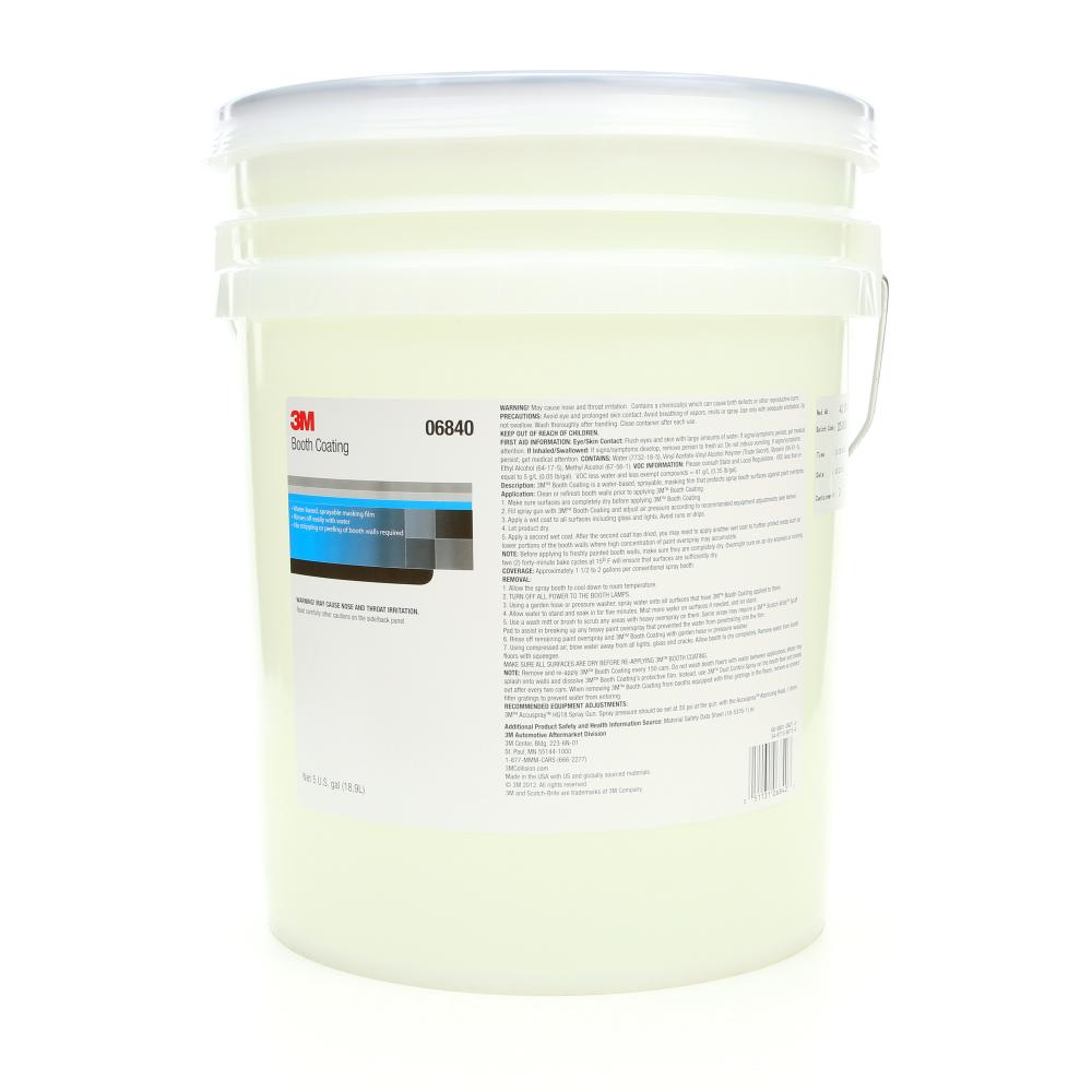 3M™ Booth Coating, 06840, 5 gallons (18.9 L)