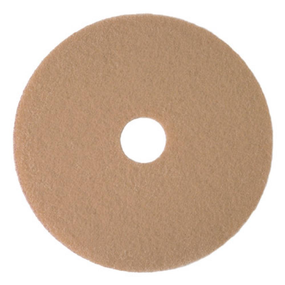 3400PLG Tan Burnishing Pads 19 in, 5/case