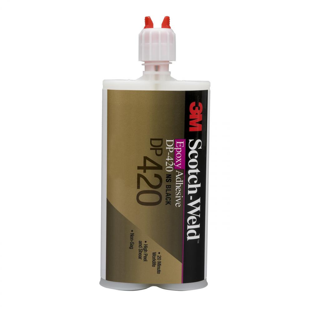 3M™ Scotch-Weld™ Epoxy Adhesive, DP420, black, 13.52 fl. oz. (400 ml)