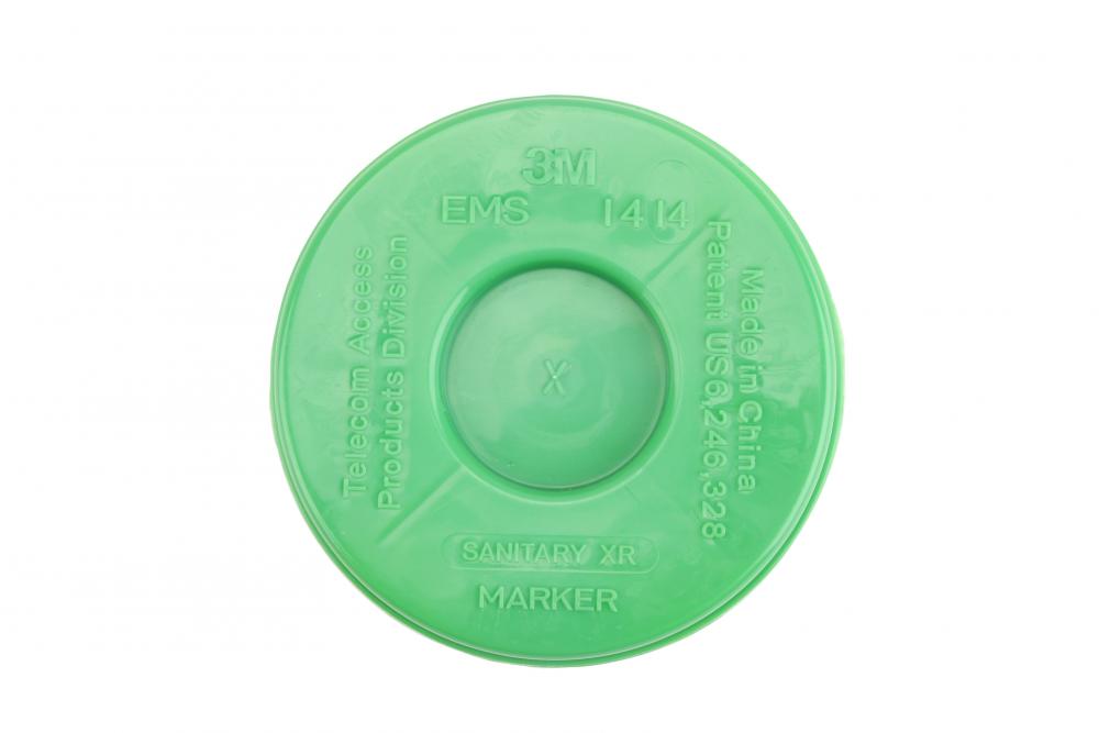 3M™ Disk Marker 1414-XR, 5 ft Range, Wastewater, 210/Case