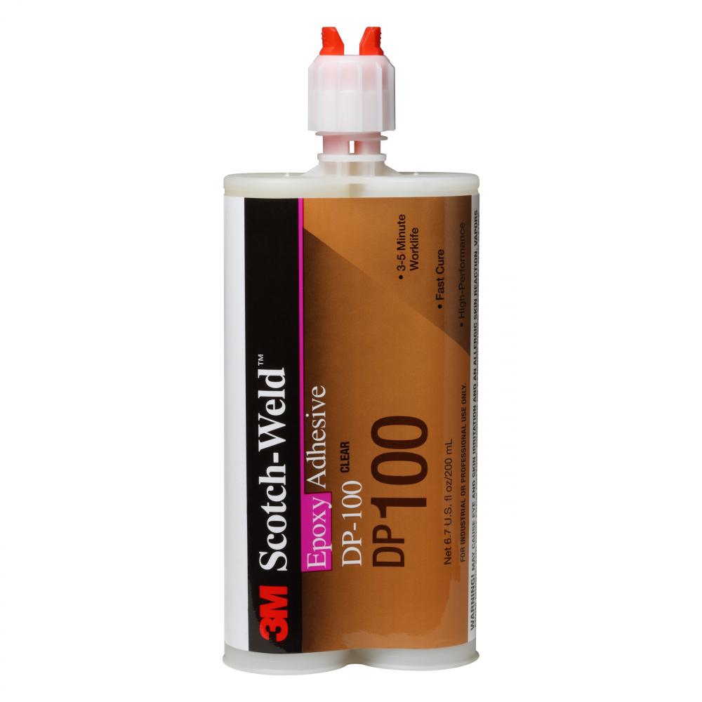 3M™ Scotch-Weld™ Epoxy Adhesive, DP100, clear, 6.76 fl. oz. (200 ml)