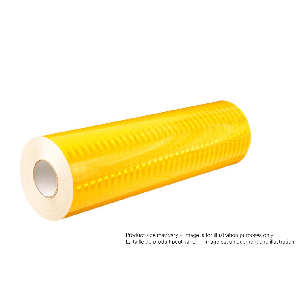 3M™ High Intensity Prismatic Reflective Sheeting 3931, Yellow, 20 in x 50 yd (508 mm x 45.72 m)