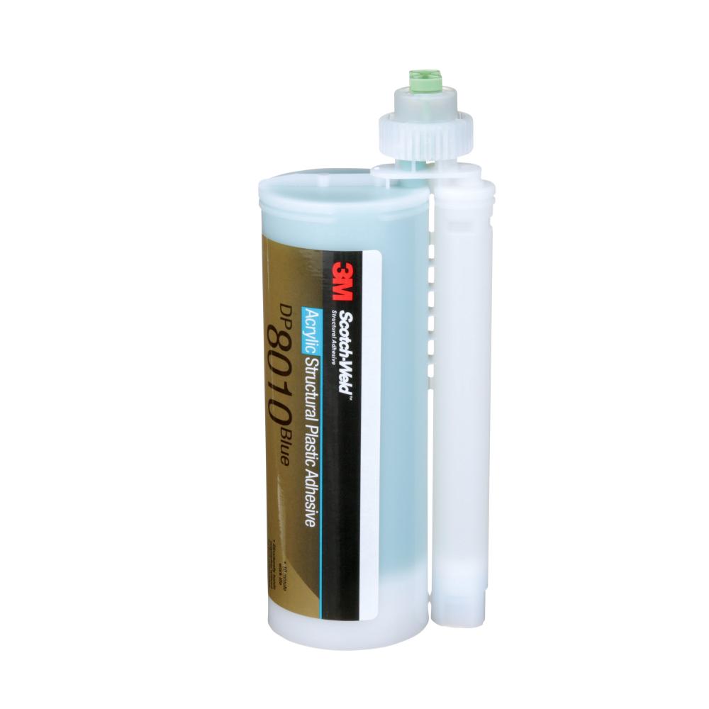 3M™ Scotch-Weld™ Structural Plastic Adhesive, DP8010, blue, 17.24 fl. oz. (490 ml)