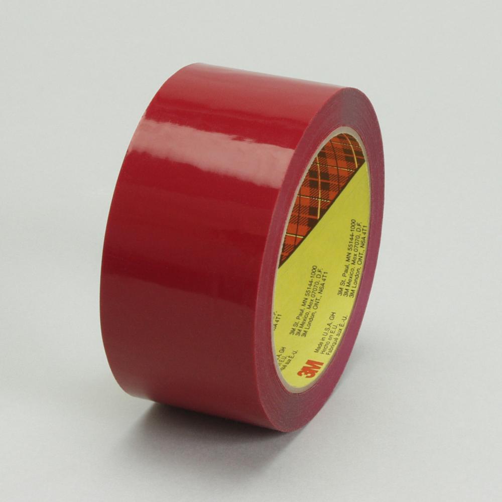 Scotch® Box Sealing Tape, 373, red, 36 mm x 50 m