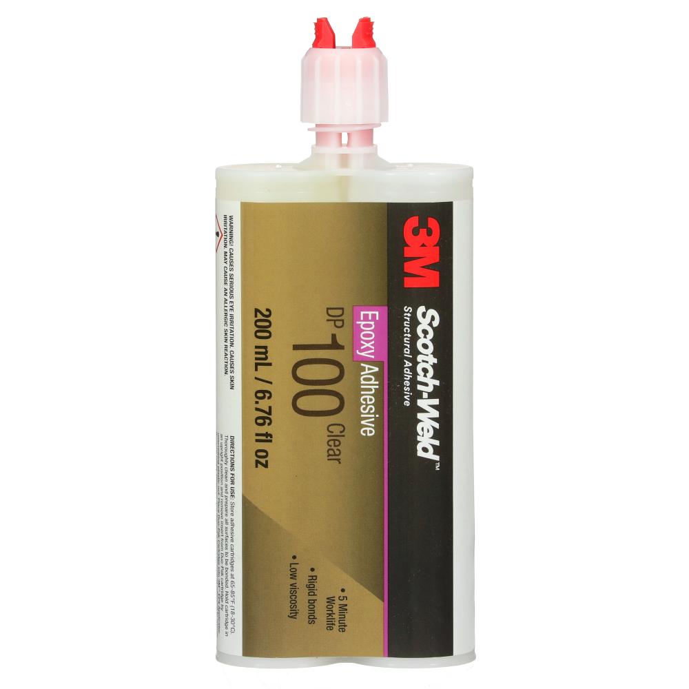 3M™ Scotch-Weld™ Epoxy Adhesive, DP100, clear, 7.03 fl.oz. (200 ml)