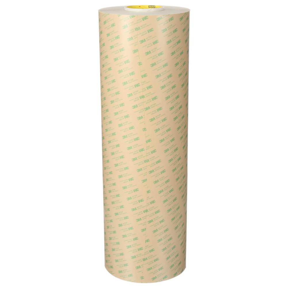 3M™ Adhesive Transfer Tape, 467MP, clear, 2 mil (0.05 mm), 48 in x 180 yd (121.9 cm x 164.59 m)