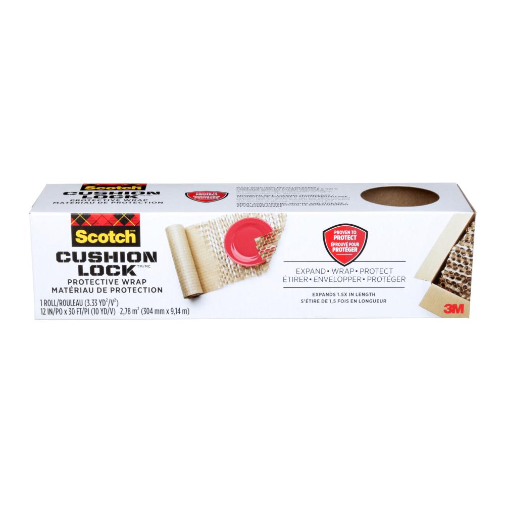 Scotch™ Cushion Lock™ Protective Wrap PCW-1230-EF, 12 in x 30 ft (304 mm x 9.14 m), 1 Roll/Pack