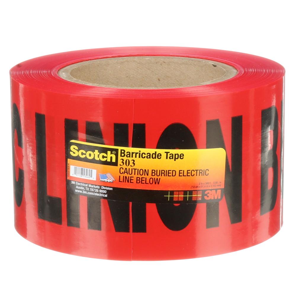 Scotch® Buried Barricade Tape
