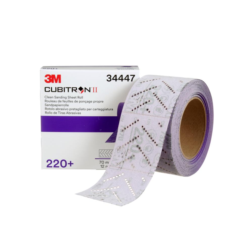 3M™ Cubitron™ II Hookit™ Clean Sanding Sheet Rolls 737U