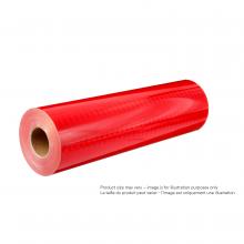 3M 7100035500 - 3M™ High Intensity Prismatic Reflective Sheeting 3932, Red, 1 in x 50 yd (25.4 mm x 45.72 m)