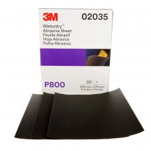 3M 7000028324 - 3M™ Wetordry™ Abrasive Sheet, 213Q, 02035, P800, 9 in x 11 in (22.86 cm x 27.94)