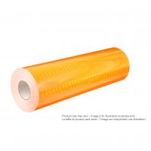 3M 7000142201 - 3M™ Diamond Grade™ Fluorescent Work Zone Sheeting, 3924S, fluorescent orange, 6 in x 50 yd
