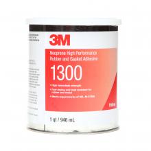 3M 7100025171 - 3M™ Neoprene High Performance Rubber and Gasket Adhesive, 1300, yellow, 1 qt (0.95 L)